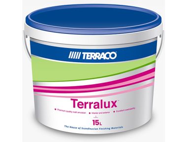 http://Terralux%20yüksek%20örtücülük%20ve%20üstün%20renk%20kalıcılığı%20sağlayan%20silikon%20takviyeli,%20su%20bazlı%20mat%20iç%20cephe%20boyası