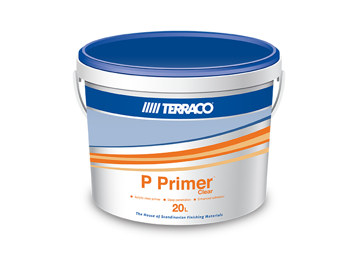 P Primer Clear General purpose, clear acrylic primer